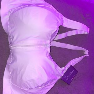 Avenue 44D Body Shape Sports Bra with Front Zipper